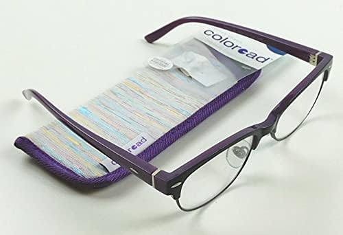 Фостер Грант Клео Женски Виолетови Модни Очила за Читање со / Случај +2.75