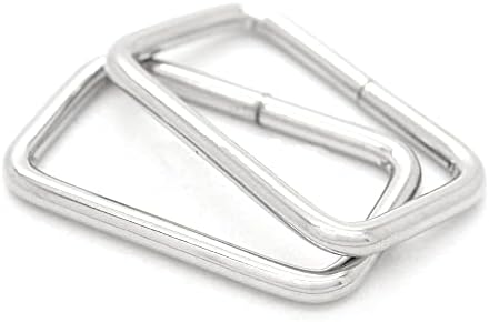 Прстенот за токи на металниот правоаголник занаетчиски вклопување 1-1/4 , 1-1/2 каиш тешки правоаголен кабел за чанти за јамка за торбички