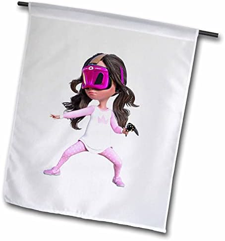 3дроуз Боем Графички Цртан Филм - Виртуелна Девојка Користејќи Интерактивни Очила-Знамиња