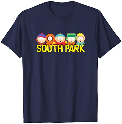 Саут Парк банда зад маицата со лого