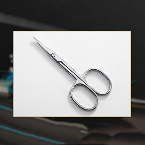 Trimmer на трепки за ножици за ножици од не'рѓосувачки челик за жени, козметичка алатка за ножици на лицето
