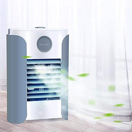 ISOBU Liliang-- испарувачки ладилници за ладилникот за домаќинство, личен климатик USB преносен мини климатик со овлажнител 4 бои LED светло за канцелариски студентски дом BM