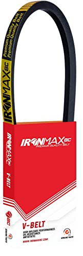 Ironmax 8c V појас A53 / 4L550 Classic Wrapped, Industrial Rubber Band Drive Conveyor Belt, 1/2 x 55 OC