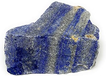 440 грама, 3,8 x3.2 x2 , природни груби лапис лазули минерали за кристали од Авганистан, Б21473