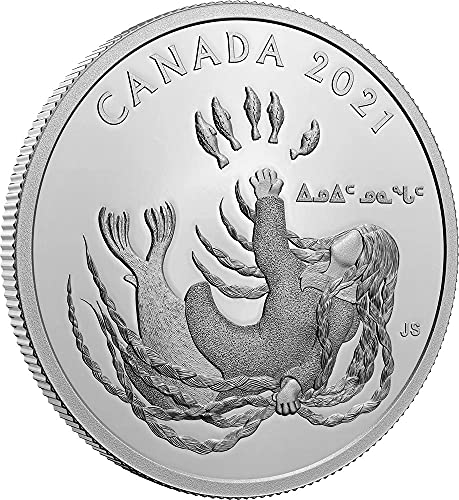 2021 Де Генерации PowerCoin Inuit Nunangat Сребрена Монета 20$ Канада 2021 Доказ