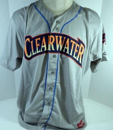Clearwater Threshers #62 Игра користеше сив дрес DP13488 - Игра користена дресови на MLB