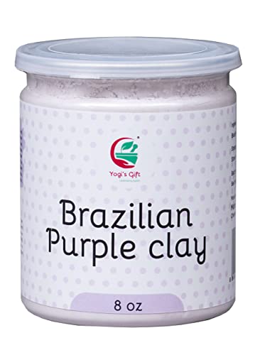 ПОДАРОК НА ЈОГИ - славење здравје Мулти Пакет | Бразилска Виолетова глина + француска Зелена Глина Во Прав за пакет | 8 мл секој