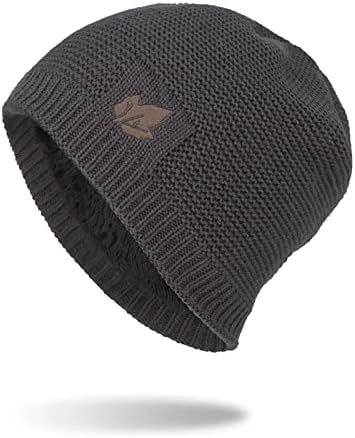 Куче зимска капа мажи унисекс цврста отворена капа за плетење на отворено, зимска плишана топла плетена капа капа младост