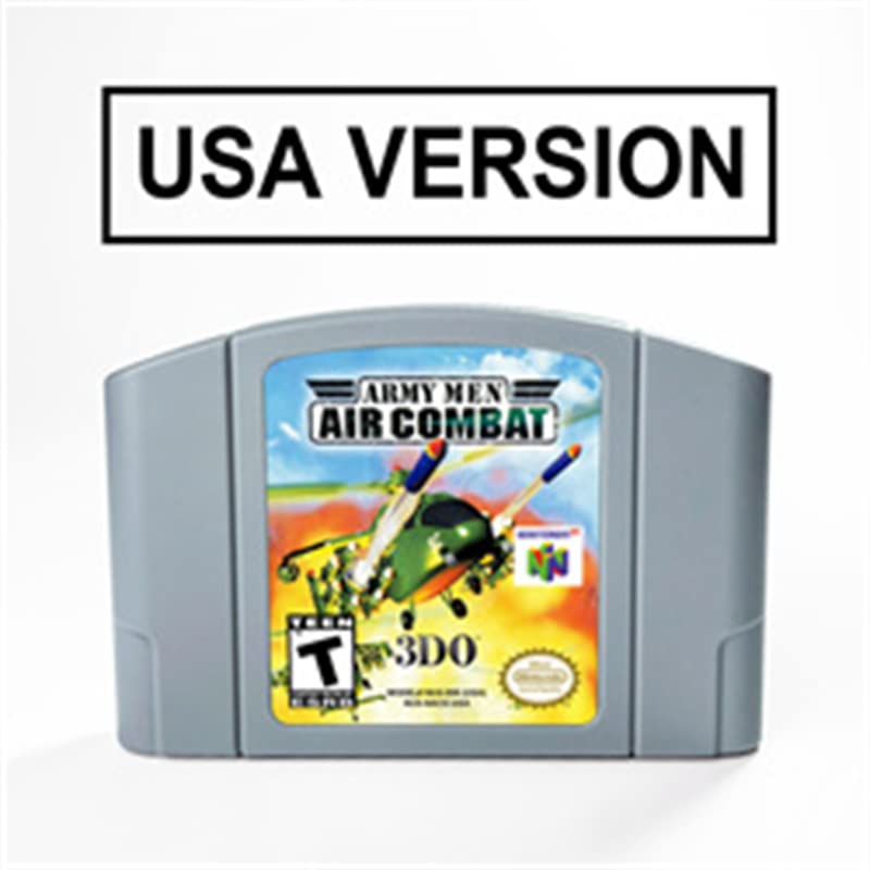 Армиска борба против воздушна борба за 64 битни касети за игри во САД верзија NTSC