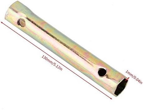 Алатка Spanner Spanner Qiilu 130mm, клуч за приклучок за приклучоци со двојна крајност 16/18мм за алатка за длабок дострел, алатка