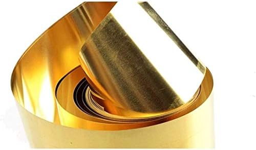 Z Креирај дизајн месинг плоча H62 Тенка метална плоча во месинг бакарен лист за обработка на метал, дебелина: 0. Должина од 3 мм: 2