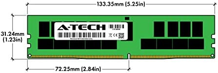 А-Тек 32гб Замена За Dell AB128249-DDR4 2666MHz PC4-21300 ECC Регистрирани RDIMM 2rx4 1.2 V - Еден Сервер Меморија RAM Меморија Стап