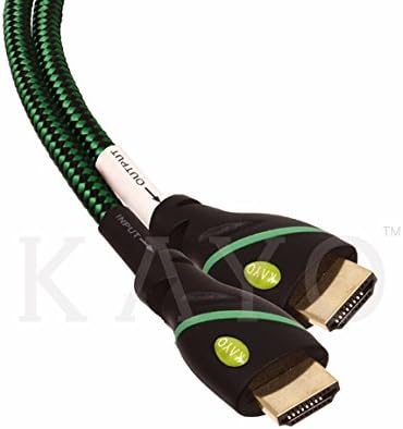 Кабел Kayo HDMI, кабел за кабел со голема брзина HDMI HDMI2.0B поддржува целосен 4K@60Hz, UHD, 3D, 2160P, Ethernet, ARC, HDCP 2.2 во согласност со-