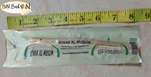 Sewak Siwak Meswak Miswak Sticks Stick Al муслимански природен органски растителна вакуум запечатен арак пилу, природна четка за заби