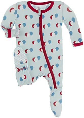 Панталони со Кики Среќен роденден со патент, момче или девојче едно парче, супер мека облека за бебиња
