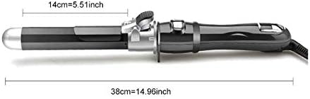 SDFGH ротирачки електричен виткање железо автоматско заштитени за коса за виткање керамички ролна виткање 360 степени автоматски алатки за стилизирање на ротација