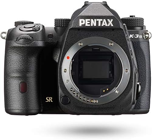 Pentax K-3 Марк III Предводник НА Aps-C Црна Камера Тело-12fps, Екран На Допир LCD, Отпорни На Временски Услови Магнезиум Легура Тело со Во-Тело 5-Оска Намалување На тресење. 1.05 x О