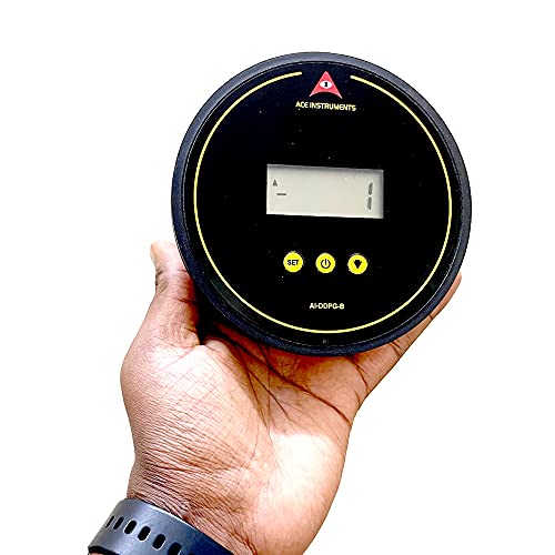 АИ-DDPG-B батерија управува со дигитален диференцијален мерач на притисок за простории за изолација, чисти простории, болница заедно со сертификат за фабрички калибр