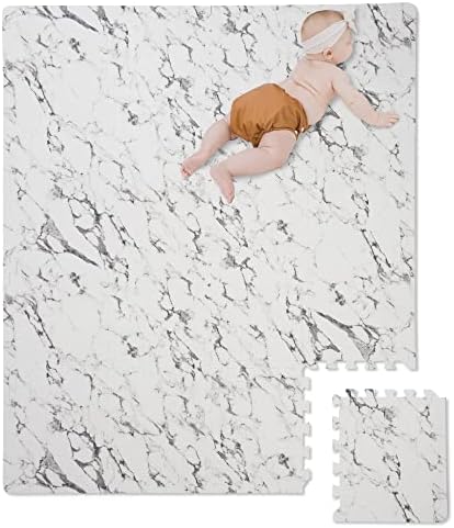 Нора расадник бебешка пена игра мат - плочки од подот од пена - бебе душек за подот - пена плејмат за бебиња и мали деца - испреплетени подни душеци за расадник и игрот