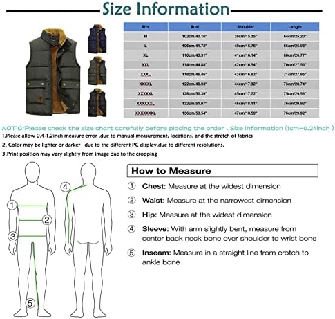 Јакни за мажи случајна зимска топла патент -елек јакна со палто за надворешни работи на врвови јакни