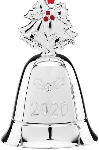 Орнамент на среброто на Ленокс 2020, 0,30 lb, металик, Божиќ