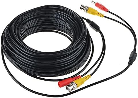 Додаток USA 25FT Црн BNC Видео електрична жица жица за кабел за камера Samsung SDC-894440BF HD систем
