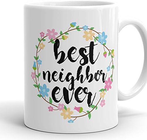 Најдобар Сосед Некогаш Кригла - 11 мл Керамичка Шолја За Кафе Евтин Подарок За Соседот Од Соседството