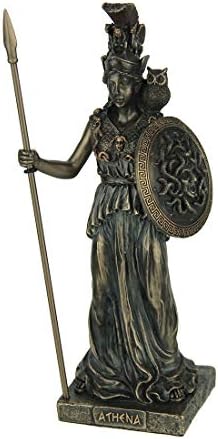 Веронез Дизајн Атина грчка божица на мудроста и воената бронза завршна статуа