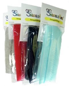 SnuggleStrap - меки капаци за ленти за маски CPAP - јаглен