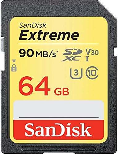 Sandisk SDSDXVE-064G-ACCIN 64GB Екстремни SDXC МЕМОРИЈА UHS-Јас Картичка 2-Пакет