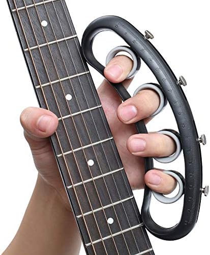 Експанзија на прсти за гитара Fovern1, прсти на ракав за прсти на прсти на прсти за вежбање тренерски тренинзи за тренинзи за бас -бас -пијано за брзина на прсти Систем з