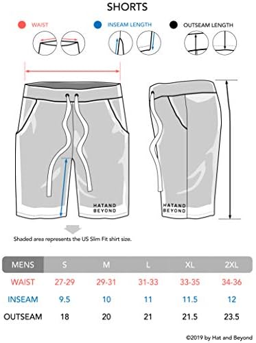 MA CROIX MENS Premium Slim Fit Shuts Shorts со четкање со четкани руно активни летни панталони