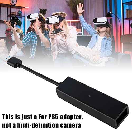 Daruoand A2B VR конектор за адаптер за фотоапарати PS5 за кабел за адаптер PS5 VR за 5 VR USB порта стабилен пренос на сигнал 7.67inch Погоден за 4 претстави со фотоапарати VR на PS5 A2B