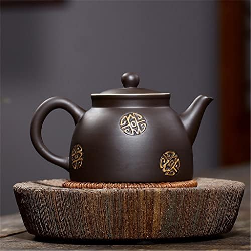 SDFGH костум Виолетова сад со песок рачно изработено чајник кунг фу чај постави чајници за домаќинство ретро чајник