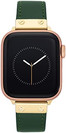 Ана Клајн Кожен моден бенд за Apple Watch Secure, прилагодлива, замена на бендот на Apple Watch, одговара на повеќето зглобови