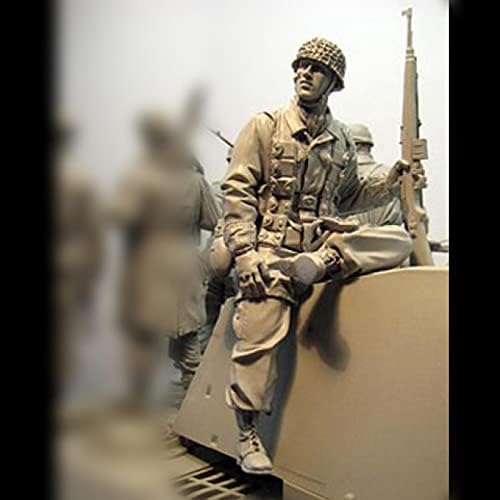 Воена тема Сплиндг 1/16 WWII 3 -та падобранска дивизија на војникот смола модел комплет/G16339