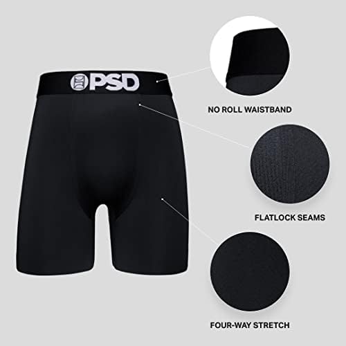 Основни цврсти боксери на ПСД за мажите - дишење и поддржувачка машка долна облека со ткаенина за влага за влага