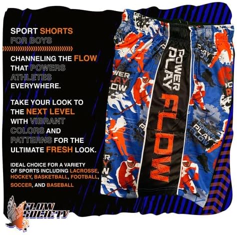 Spoction Society Lax Stix Boys Lacrosse Shorts | Момци лабави шорцеви | Лакрос шорцеви за момчиња | Детски атлетски шорцеви за момчиња
