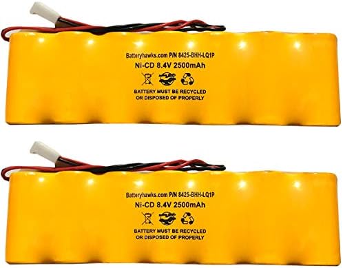 Двоен-Лајт 93011385 Хабел Батерија Излез Знак За Итни Случаи Светлина Ни-ЦД Батерија Пакет Замена 8.4 v 2500mah