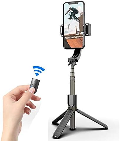 Штанд со боксер и монтирање компатибилен со Motorola Razr - Gimbal SelfiePod, Selfie Stick Extendable Video Gimbal стабилизатор за Motorola Razr - Jet Black