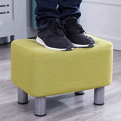 Општо едноставна столица, столче за нозе софа мода креативен правоаголник клупа за чевли од кревети дневна соба за дишење, 10 бои/б/40 * 28 * 28 см