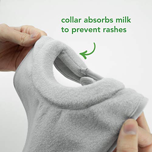 Зелените никулци Остануваат-Лигавчињата | Јаката за фаќање Млеко го апсорбираат млекото за да спречат осип | Водоотпорен внатрешен слој, Абсорбента тери памук, маш?