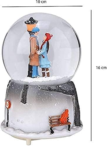 Снежен глобус музичка новите ноќевачки музички снег глобус музичка кутија десктоп украс