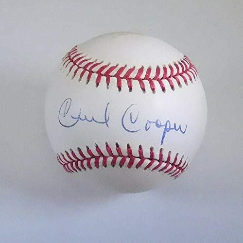 Сесил Купер потпиша официјален бејзбол Ал Боби Браун со холограм Б & Е - автограмирани бејзбол