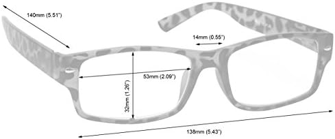 Компанијата За Очила За Читање Црно Сонце Читатели УВ400 Машки Жени Пролет Шарки С6-1 +2.00