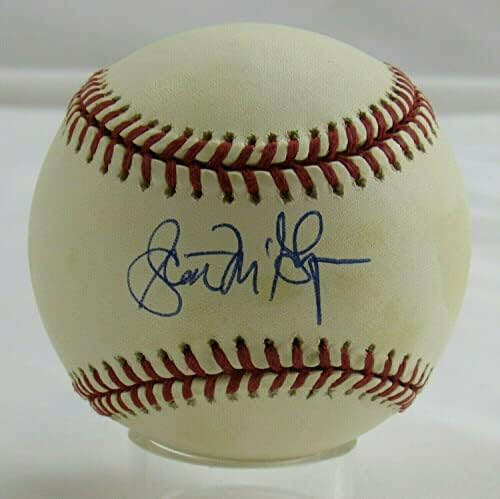 Скот Мек Грегор потпиша автоматски автограм Бејзбол Б113 - автограмирани бејзбол