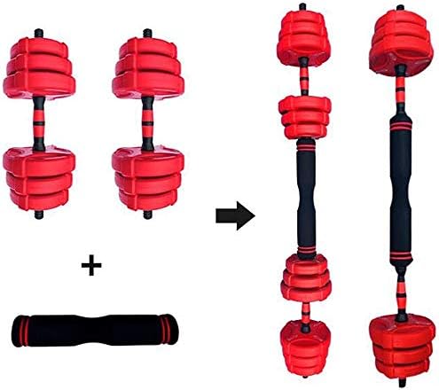 Mmaxz Barbell Set за мажи и жени, со Roding Rod, може да се користи како Home Fitness Sports Barbell 10kg, 15kg, 20 кг