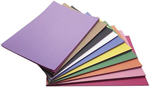 Градежна хартија за деца, 9 x 12 инчи, разновидни бои, 500 листови - 1465886 & Елмер исчезнуваат стапчиња за лепак за лепак, за лепак, 7 грама, 30 брои