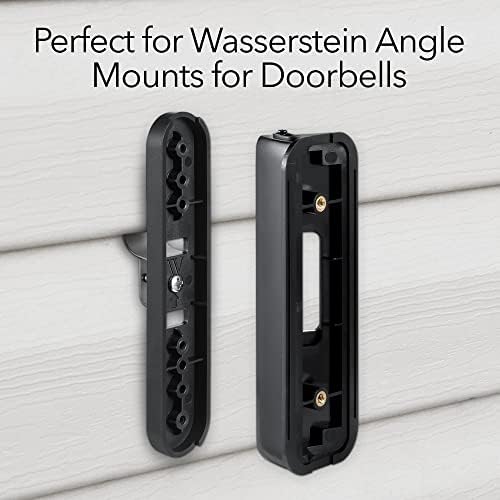 Винил -обвивка на вратата на вратата на ВАССЕРСТЕИН - Инсталирајте го вашиот видео -врата на винил обвивка - Компатибилен со Wyze, Blink и Nest Doorbell