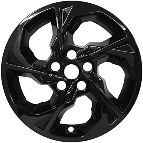 17 Сјајно црно тркало поставено на кожата направено за Hyundai Tucson | Трајно пластично покритие на ABS - се вклопува директно над ОЕМ тркалото